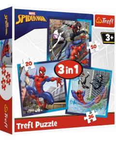 TREFL SPIDER-MAN Pužļu komplekts 3in1