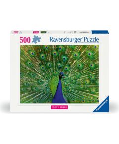 Ravensburger Puzzle 500 pc Peacock