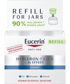 Eucerin Hyaluron-Filler + 3x Effect Night Cream - Refill 50ml