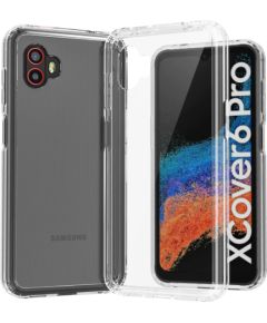 Fusion Ultra Back Case 2 mm izturīgs silikona aizsargapvalks Samsung G736 Galaxy Xcover 6 Pro caurspīdīgs