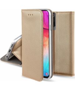 Fusion Magnet case Grāmatveida maks Samsung A035 Galaxy A03 4G zeltains