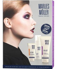 Fanola Set Marlies Moller: Specialists, Hair Shampoo, For Nourishing, 100 ml + Specialists, Hair Treatment Cream Mask, 30 ml + Specialists, Hair Styling Foam, Strong Hold, 50 ml For Women