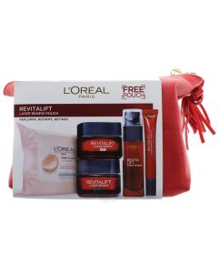 L’Oreal Paris Set L'Oreal Paris: Revitalift Laser Renew, Serum, For Face, 30 ml + Revitalift Laser Renew, Hyaluronic Acid, Anti-Wrinkle, Night, Cream, For Face, 50 g + Revitalift Laser Renew, Hyaluronic Acid, Anti-Ageing, Day, Cream, For Face, 50 ml + Re