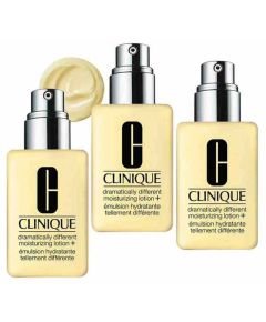 Clinique Set Trio, Clinique, Dramatically Different Lotion+, Moisturizing, Day & Night, Lotion, For Face, 3 pcs, 125 ml For Women