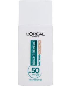 L'oreal Bright Reveal / Daily Fluid Tinted Glow 50ml SPF50+