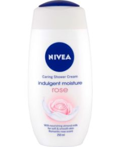 Nivea Care / & Roses 250ml W / Shower Cream