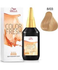 Wella Color Fresh 8-03 Light Blonde Natural Golden 75ml