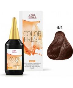 Wella Color Fresh 5-4 Light Auburn Brown 75ml