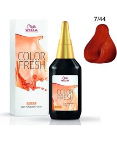 Color Fresh Medium Intense Copper Blonde 7-44 Wella 75ml