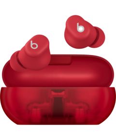 Beats Solo Buds - True Wireless Earbuds - Transparent Red,Model A3151 A3150 A3152