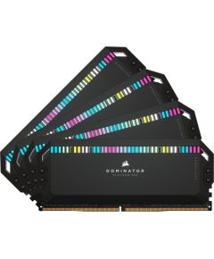 Corsair 64 GB DDR5-6400 Kit, memory (black, CMT64GX5M4B6400C32, Dominator Platinum RGB, XMP)