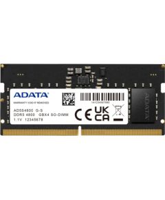 ADATA DDR5 32GB - 4800 - CL - 40 - ECC - SO-DIMM - AD5S480032G-S - Premier - black