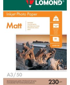 Lomond Photo Inkjet Paper Matte 230 g/m2 A3, 50 sheets