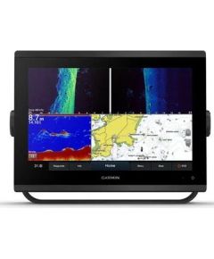 Garmin GPSMAP 1223xsv SideVü, ClearVü un tradicionālais CHIRP sonārs, ar pasaules pamatkarti