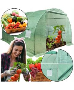 Lean Foil Tunnel Garden Greenhouse 4,5x2x2m Foil 10m² UV-4 Premium