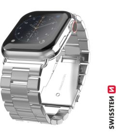 Swissten Metāla Siksniņa priekš Apple Watch 1/2/3/4/5/6/SE / 42 mm / 44 mm