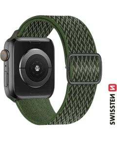 Swissten Neilona Siksniņa ar sprādzi priekš Apple Watch 38 / 40 / 41 mm