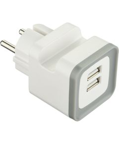 Electraline 570071 Зарядное устройство 2xUSB / 2.4A