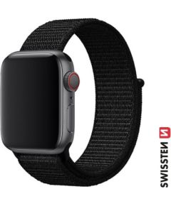 Swissten Нейлоновый Pемешок для Apple Watch 38 / 40 / 41 mm