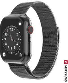 Swissten Металлический ремешок для Apple Watch 1/2/3/4/5/6 / SE / 38 мм / 40 мм