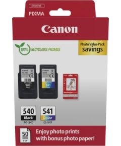 Canon PG-540/CL-541 (5225B013) Photo value pack Ink Cartridge Multipack, BK/CMY