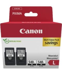 Canon PG-540L (5224B020) Ink Cartridge Multipack, Black