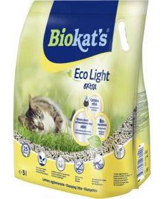 Эко-наполнитель для кошачьего туалета - Gimborn Biokat's Eco LIGHT EXTRA 5L