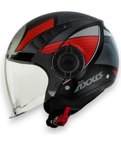 Axxis Helmets, S.a Metro Bird (XL) B5 Red ķivere