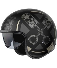 Axxis Helmets, S.a Hornet SV Skulls (XXL) B1 Skulls BlackMat ķivere