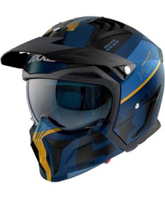 Axxis Helmets, S.a Hanter SV BLOCK (S) C3 YellowMat ķivere