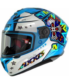 Axxis Helmets, S.a Draken STAR (XS) C17 FluorBlueMat ķivere