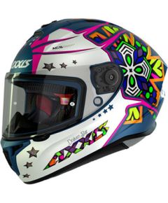 Axxis Helmets, S.a Draken STAR (L) C7 BlueMat ķivere