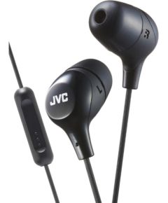 JVC HA-FX38M-B-E Marshmallow наушники с пультом и микрофоном