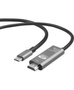 RoGer USB-C to HDMI UltraHD 4K@60Hz Kabelis 1.8m