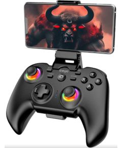 iPega PG-9115 Bluetooth RGB Universāls Bezvadu Spēļu Kontrolieris priekš Android / iO / PS3 / PS4 / PC / N-Switch ar Turētāju Viedtālrunim