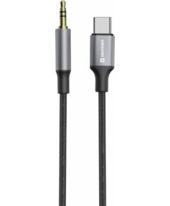 Swissten Audio Adapter Textile USB-C - 3.5mm Vads 1.5m