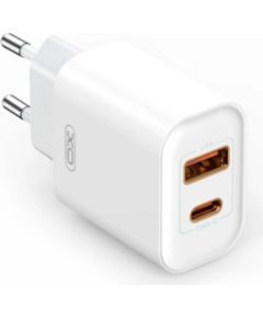 XO CE12 USB - USB-C Зарядное Устройство 20W