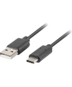 Lanberg CA-USBO-10CU-0005-BK USB cable USB 2.0 0.5 m USB A USB C Black