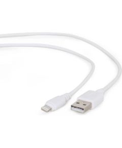 CABLE LIGHTNING TO USB2 1M/CC-USB2-AMLM-W-1M GEMBIRD