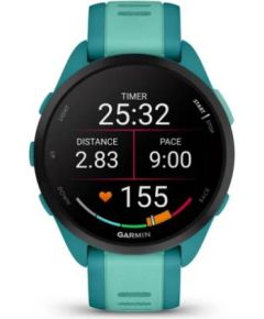 GARMIN Forerunner® 165 AQUA Black/Slate Gray SmartWatch