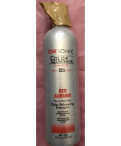 Chi Chi, Ionic Color Illuminate, Paraben-Free, Hair Colour Shampoo, For Natural Hair Color & Color Treated Hair,  Red Auburn, 739 ml For Women