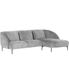 Corner sofa ASHLEY PN light grey