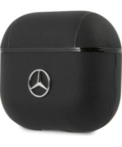 Mercedes-benz MEA3CSLBK Mercedes Leather Case for AirPods 3 Black