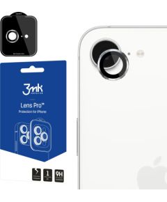 Защитное стекло камеры 3mk Lens Pro Apple iPhone 16e серебряное