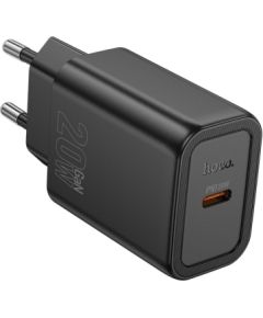 Сетевая зарядка Hoco N60 20W GaN USB-C черная