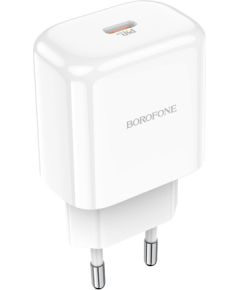 Сетевая зарядка Borofone BN3 20W USB-C белая