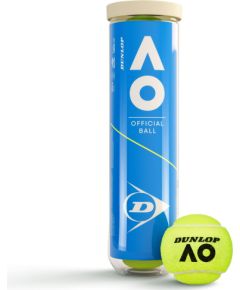 Tennis balls DUNLOP AUSTRALIAN OPEN GrandSlam 4-tube ITF