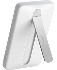 ESR Qi2 MagSlim 5000 mAh magnetic powerbank with stand (white)