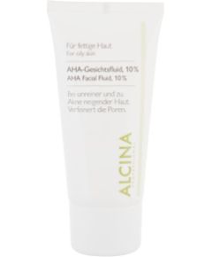 Alcina For Oily Skin / AHA Facial Fluid, 10% 50ml