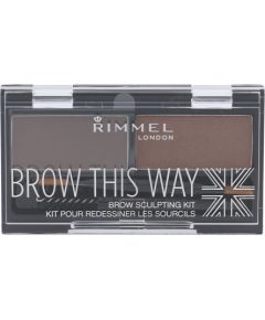 Rimmel London Brow This Way 2,4g W / Set and Pallette For Eyebrows